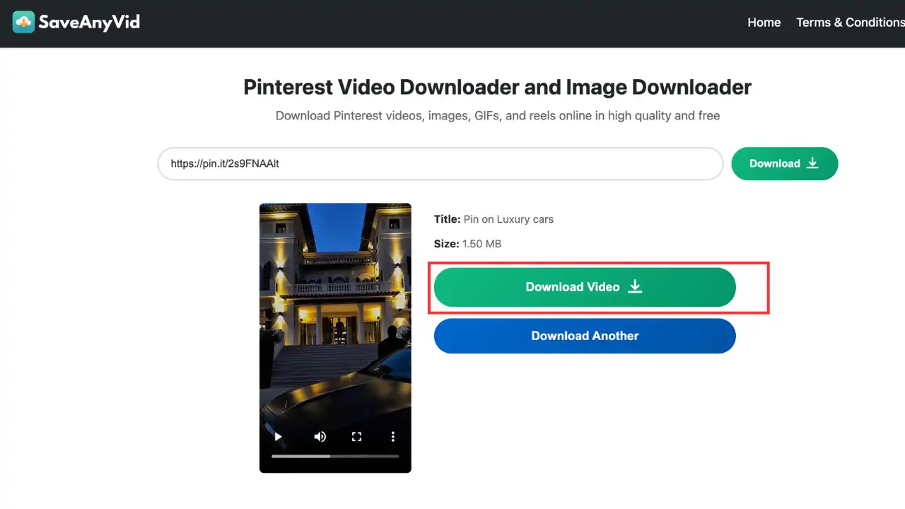 Step 3: Download Media